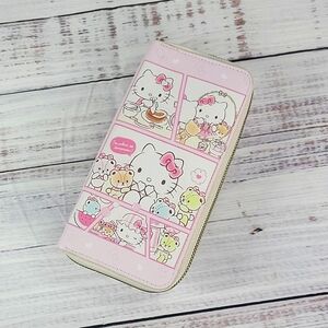 Hello Kitty Zip Around Wallet Credit Card Holder NWOT